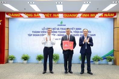 Ông Lê Mạnh Cường được bổ nhiệm giữ chức Tổng Giám đốc Petrovietnam