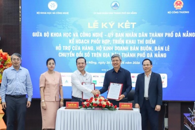 Bộ KH&CN phối hợp, triển khai thí điểm hỗ trợ chuyển đổi số cho hộ kinh doanh tại TP. Đà Nẵng