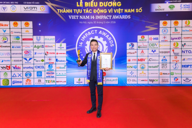 Herbalife Việt Nam đạt giải thưởng “Dịch vụ Số Xuất sắc” với ứng dụng Herbalife VNHUB tại Viet Nam I4 Impact Awards” 2026