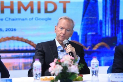 Tỷ phú Eric Schmidt: Việt Nam hoàn toàn có tiềm năng dẫn đầu về AI trong tương lai