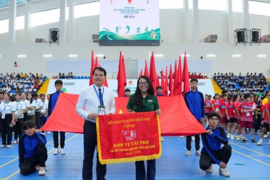 30 đoàn thể thao học sinh tranh tài tại Giải thể thao học sinh phổ thông toàn quốc