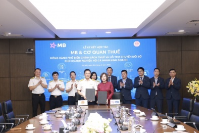 MB và cơ quan thuế ký kết hợp tác: Lấy người nộp thuế làm trung tâm - lấy chuyển đổi số làm nền tảng