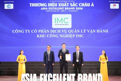 IMC phát triển thành hệ sinh thái dịch vụ công nghiệp, lọt Top 10 Thương hiệu xuất sắc châu Á 2026