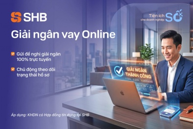 Từ sinh trắc học đến giải ngân online: SHB gia tăng tiện ích số dành cho khách hàng doanh nghiệp