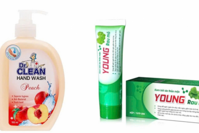 Thu hồi hai lô mỹ phẩm Dr. Clean, Young Rau Má trên toàn quốc