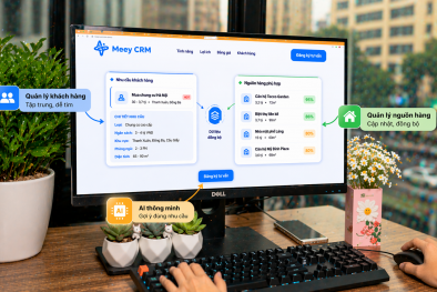 Sàn bất động sản trước yêu cầu số hóa: Dữ liệu trở thành nền tảng vận hành mới