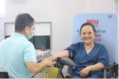 Hơn 80 đơn vị máu được hiến tặng trong chương trình Hiến máu nhân đạo