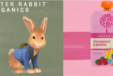 Thu hồi túi trái cây nghiền hữu cơ Pumpkin Tree Peter Rabbit Organics do nguy cơ lẫn nhựa mềm