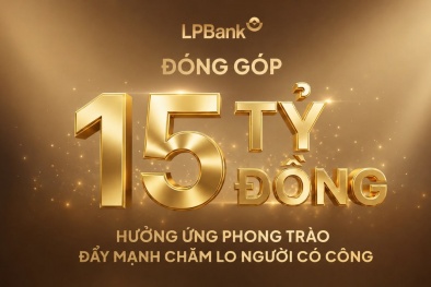 LPBank đóng góp 15 tỷ đồng chăm lo người có công, nối dài hành trình 'Đền ơn đáp nghĩa'