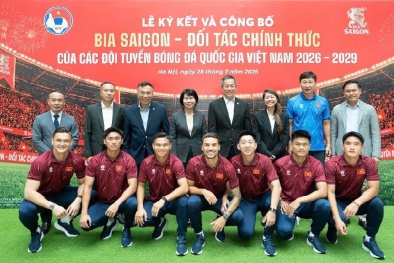 SABECO và VFF gia hạn hợp tác chiến lược, tiếp sức cho bóng đá Việt Nam giai đoạn 2026-2029
