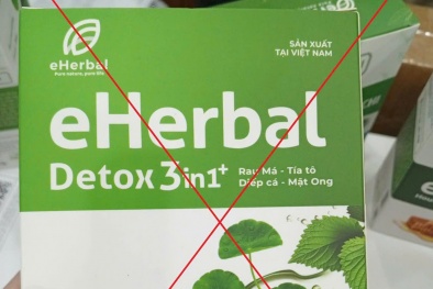 Đừng vội tin quảng cáo: 76.000 hộp rau detox vừa bị tiêu hủy