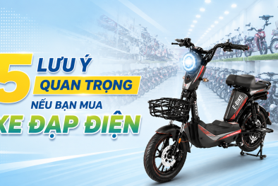 5 lưu ý khi mua xe đạp điện, tránh 'tiền mất tật mang'