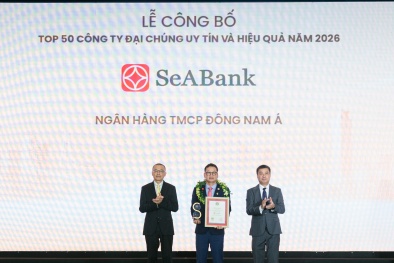 SeABank được vinh danh trong 2 bảng xếp hạng uy tín nhờ năng lực tài chính và quản trị vững mạnh