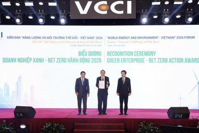 Đưa ESG vào hệ sinh thái, SABECO được xếp hạng Top 1 'Doanh nghiệp xanh – Net Zero hành động 2026'
