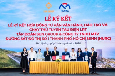 Sun Group hợp tác với đơn vị khai thác Metro số 1 Bến Thành – Suối Tiên, hướng tới chuẩn hóa vận hành LRT Phú Quốc