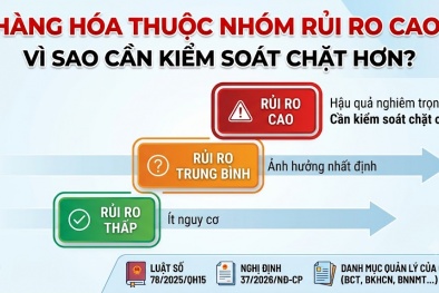 Hàng hóa thuộc nhóm rủi ro cao: Vì sao cần kiểm soát chặt hơn?