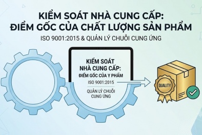 Kiểm soát nhà cung cấp: Điểm gốc của chất lượng sản phẩm