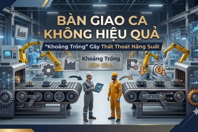 Bàn giao ca không hiệu quả: 'Khoảng trống' gây thất thoát năng suất