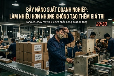 Làm nhiều hơn nhưng không tạo thêm giá trị: Bẫy năng suất doanh nghiệp dễ mắc