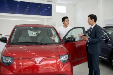 Chưa lái thử ngày nào, cặp vợ chồng trẻ vẫn chốt cọc VF 2 để ‘chia’ quãng đường mỗi sáng