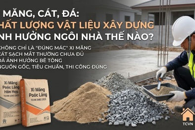 Chất lượng vật liệu xây dựng ảnh hưởng ngôi nhà thế nào?