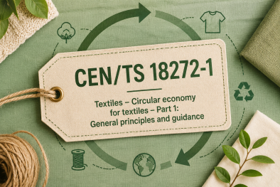 CEN/TS 18272-1: Đặt nền tảng tiêu chuẩn cho kinh tế tuần hoàn ngành dệt may châu Âu