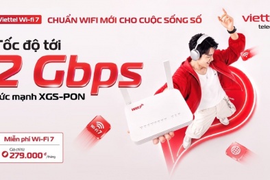 Ra mắt gói cước Internet Viettel GIGA tích hợp công nghệ Wi-Fi 7 thế hệ mới 
