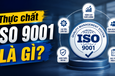 Có ISO 9001, sản phẩm chắc chắn tốt? 