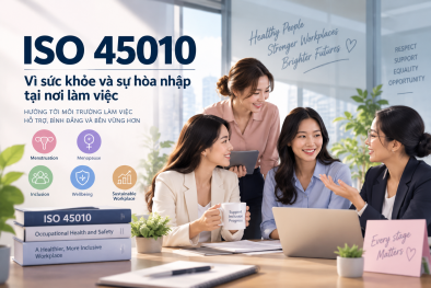 ISO 45010: Tiêu chuẩn mới vì sức khỏe và phúc lợi người lao động