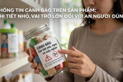 Thông tin cảnh báo trên sản phẩm: Chi tiết nhỏ, vai trò lớn đối với an toàn người dùng