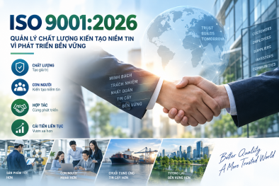 ISO 9001:2026 - xây dựng niềm tin từ nền tảng quản lý chất lượng