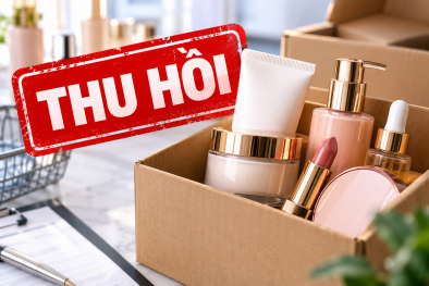 Đình chỉnh lưu hành, thu hồi 3 lô mỹ phẩm có công thức không đúng hồ sơ công bố