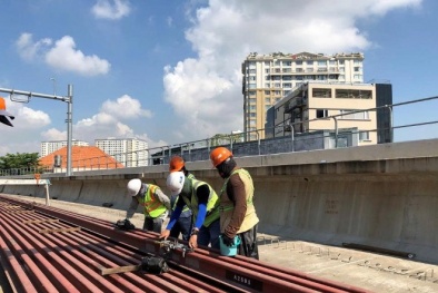 QUATEST 3 nâng cao năng lực thử nghiệm quy trình hàn ray phục vụ metro và đường sắt tốc độ cao