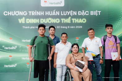 Đào tạo nâng cao về dinh dưỡng, đồng hành cùng thể thao người khuyết tật 