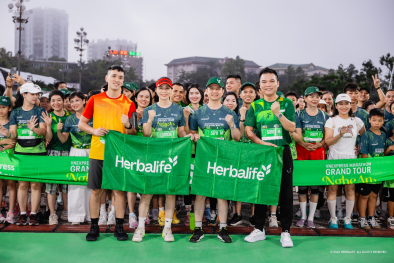 Herbalife Việt Nam tài trợ Kim cương cho giải VnExpress Marathon Grand Tour Nghệ An 2026
