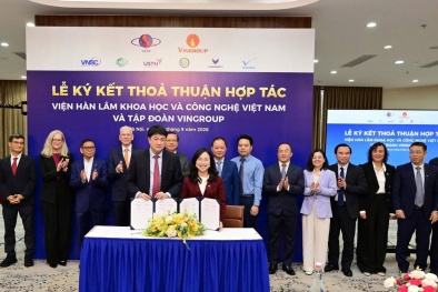 Vingroup và Viện Hàn lâm KH&CN Việt Nam hợp tác phát triển công nghệ mũi nhọn