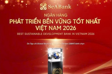 SeABank được vinh danh ở hai lĩnh vực cộng đồng và phát triển bền vững