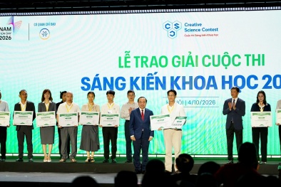 15 sáng kiến được vinh danh tại Cuộc thi Sáng kiến Khoa học 2026