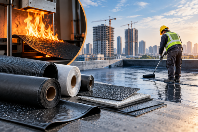 Trung Quốc cập nhật tiêu chuẩn an toàn cháy đối với vật liệu chống thấm công trình