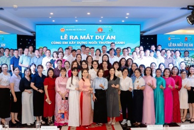 Bộ Giáo dục và Đào tạo phối hợp với Quỹ Vì tương lai xanh triển khai dự án ‘Cùng em xây dựng ngôi trường xanh’