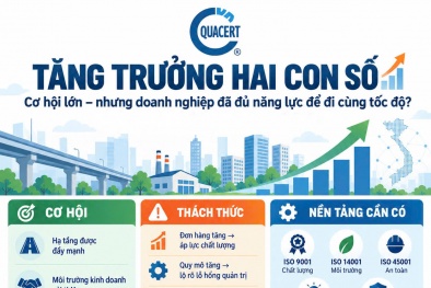 Tăng trưởng hai con số: Doanh nghiệp cần áp dụng tiêu chuẩn để nâng cao sức cạnh tranh