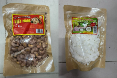 Cảnh báo thủ đoạn biến thực phẩm trôi nổi thành hàng có nhãn mác