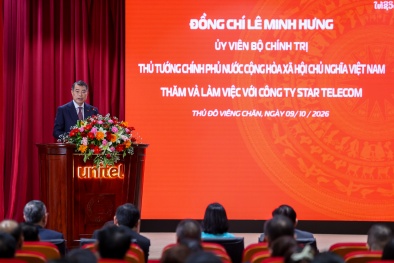 Thủ tướng Lê Minh Hưng: “Viettel tại Lào đã trở thành một biểu tượng của tình hữu nghị hai nước”