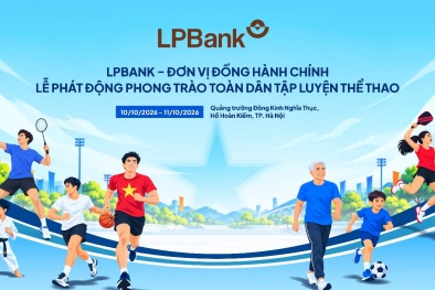 LPBank lan tỏa thông điệp 'Khỏe thể chất – Trọn Lộc Phát' tại sự kiện thể thao cộng đồng