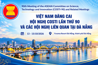 Việt Nam đăng cai Hội nghị COSTI lần thứ 90 và các hội nghị liên quan tại Đà Nẵng