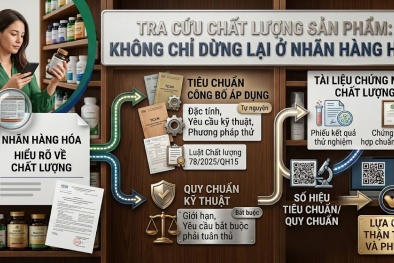 Chỉ tiêu chất lượng không thể hiện hết trên nhãn: Người mua tra cứu thế nào?