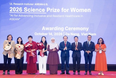 Nhà khoa học nữ Việt Nam giành giải Nhất Giải thưởng khoa học ASEAN - Hoa Kỳ 