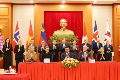 Việt Nam ký Hiệp định Thương mại Tự do các nước thành viên Hiệp hội Mậu dịch tự do châu Âu - EFTA 