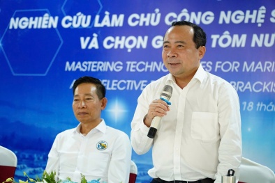 Kết nối nghiên cứu và doanh nghiệp để làm chủ công nghệ giống tôm