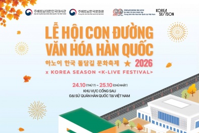 Khám phá văn hóa, ẩm thực và du lịch Hàn Quốc trong mùa Thu Hà Nội 